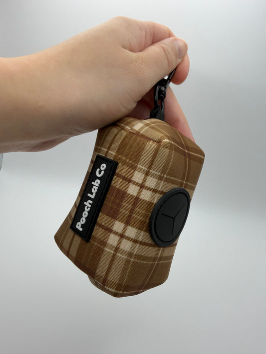 Tartan Poo Bag Holder