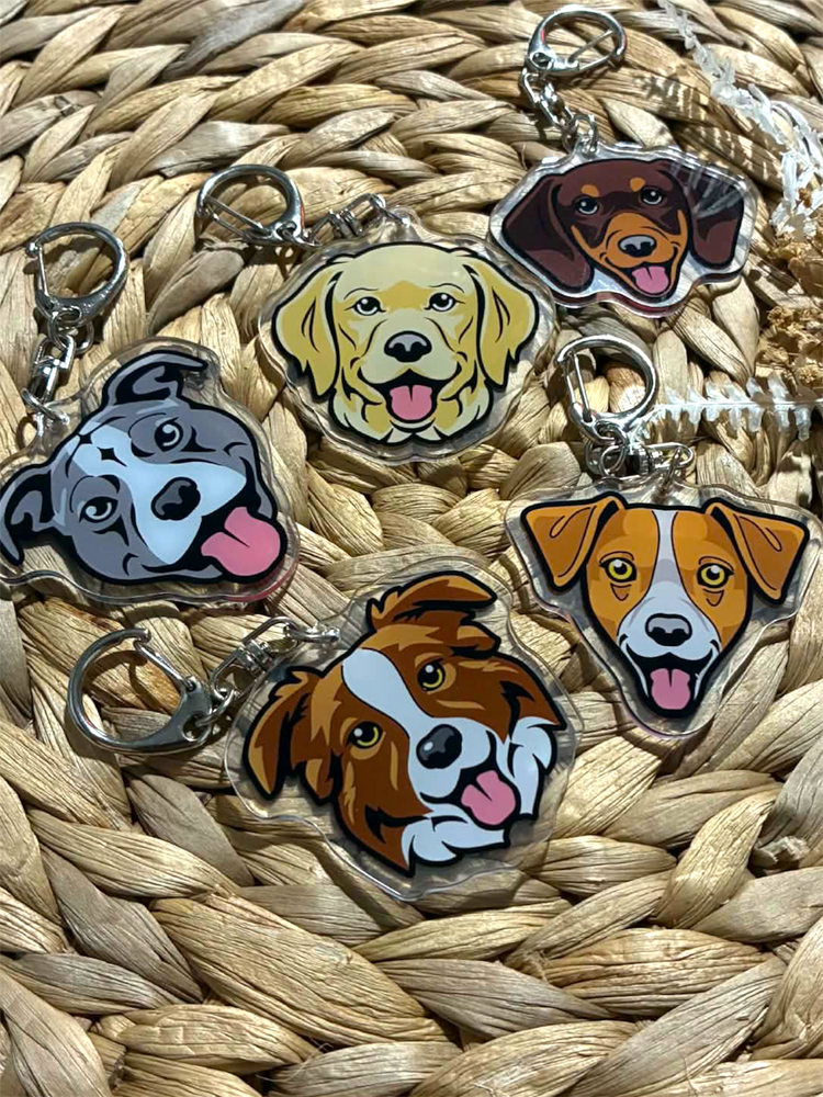 Dog Breed Keychains