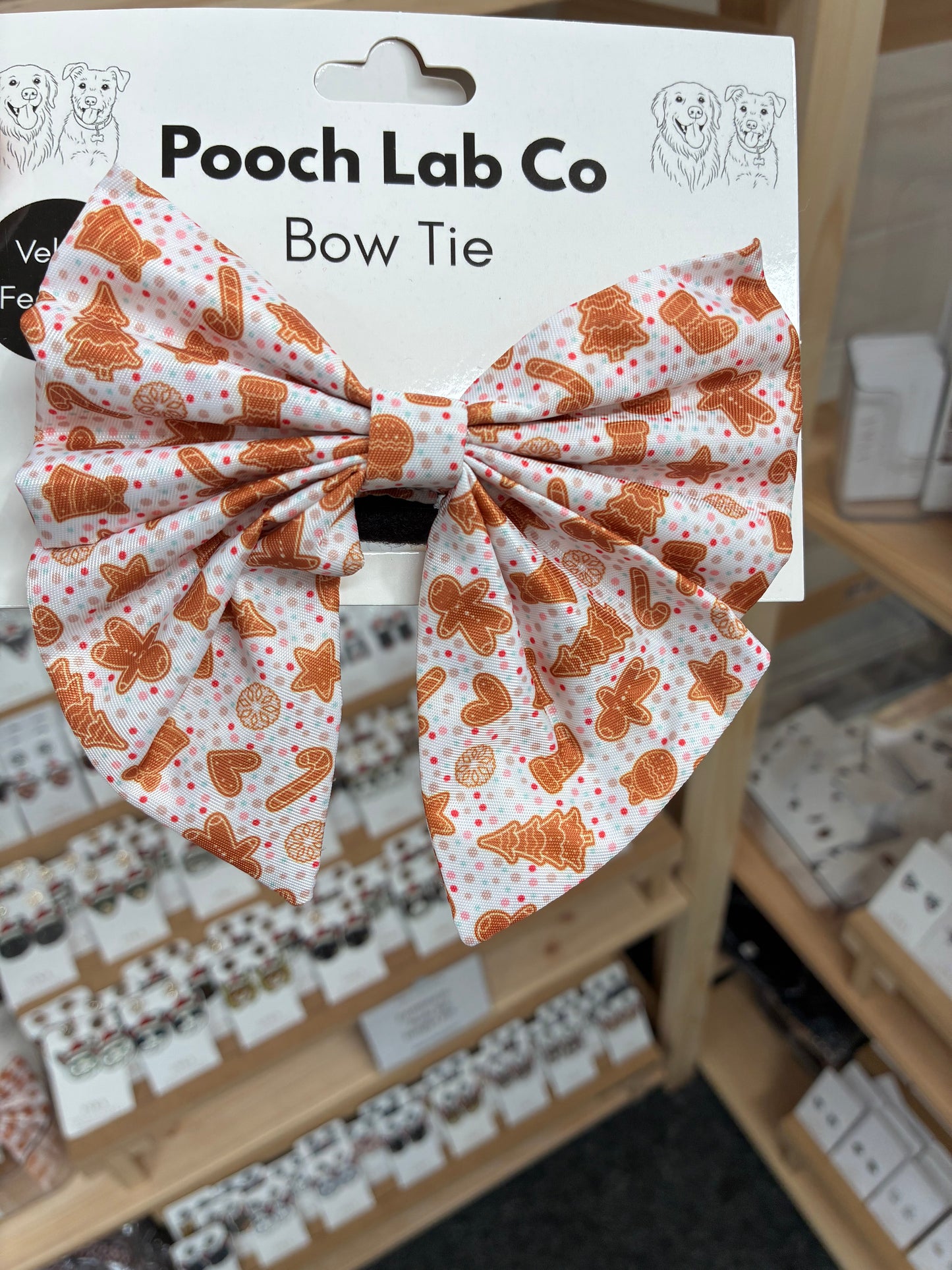 Gingerbread Christmas Bow