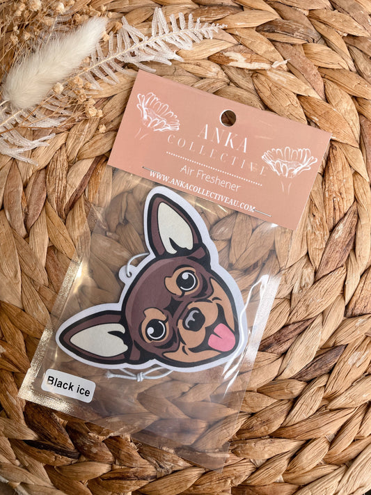 Brown Chihuahua Air Freshener