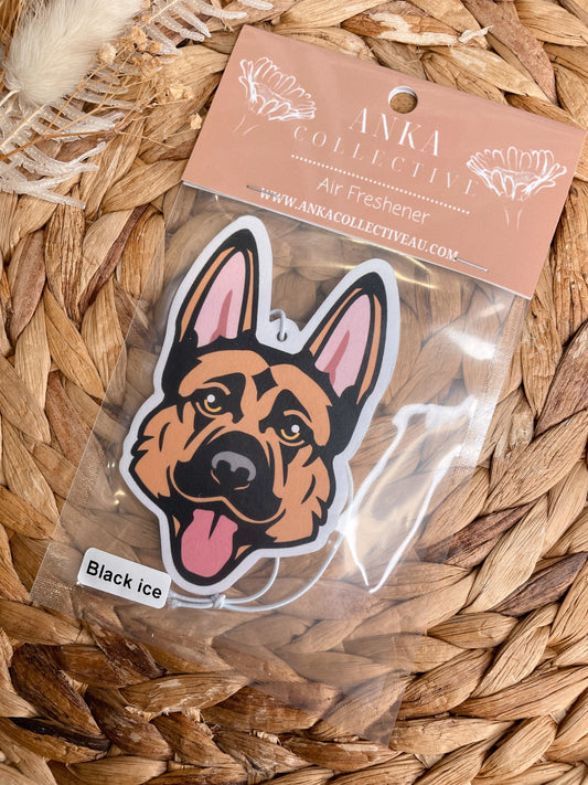 German Shepard Brown Air Freshener