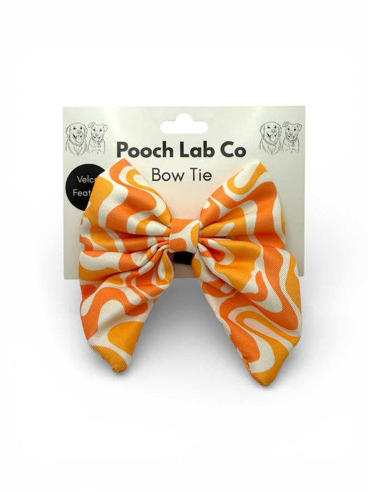 Groovy Summer Wave Sailor Bow Tie