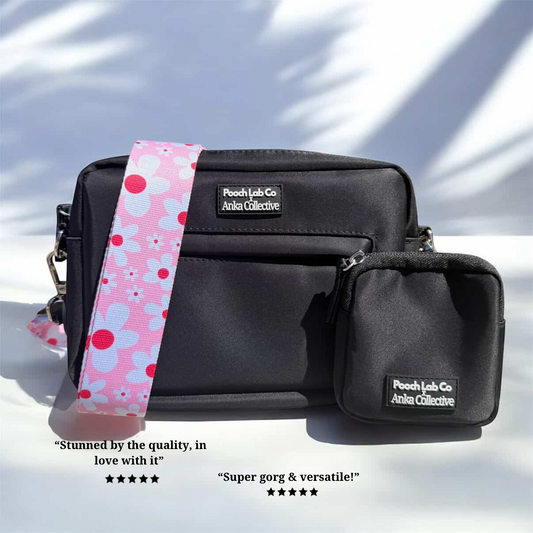 Pooch Walking Bag (Jet Black) - Juliet
