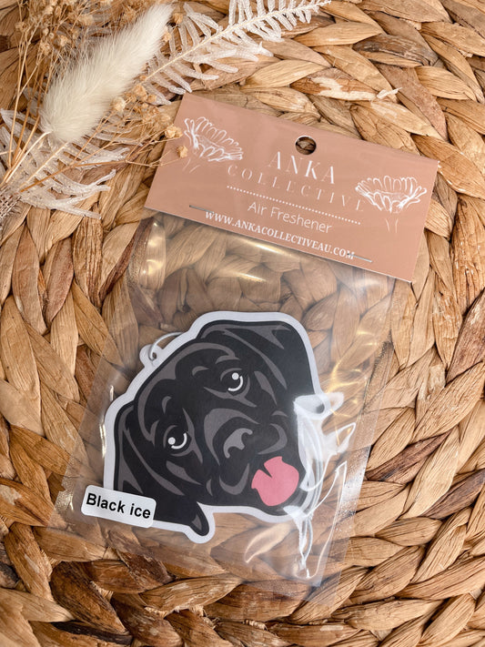 Black Labrador Air Freshener