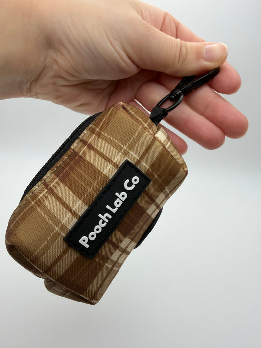 Tartan Poo Bag Holder
