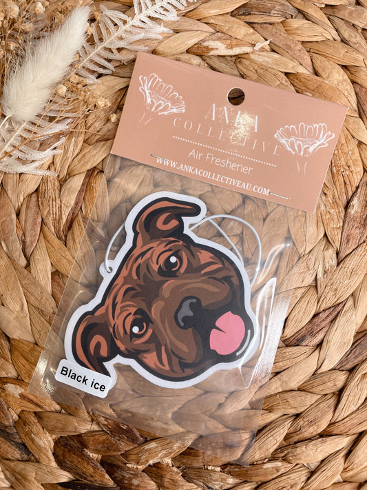 Staffy Brindle Air Freshener