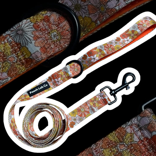 Autumn Florals Dog Lead