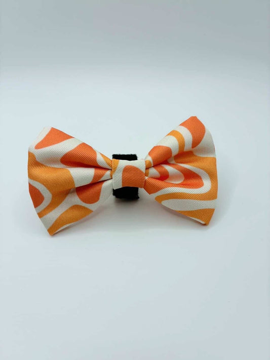 Groovy Summer Wave Bow Tie