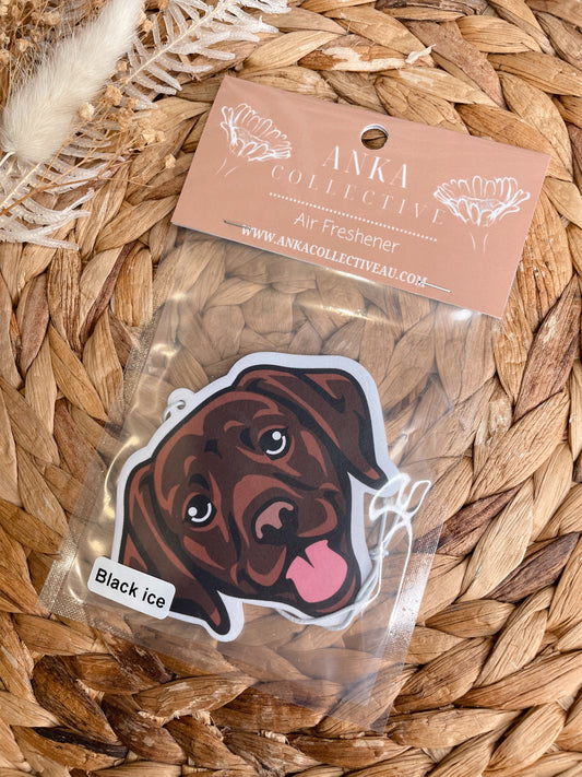 Chocolate Labrador Air Freshener