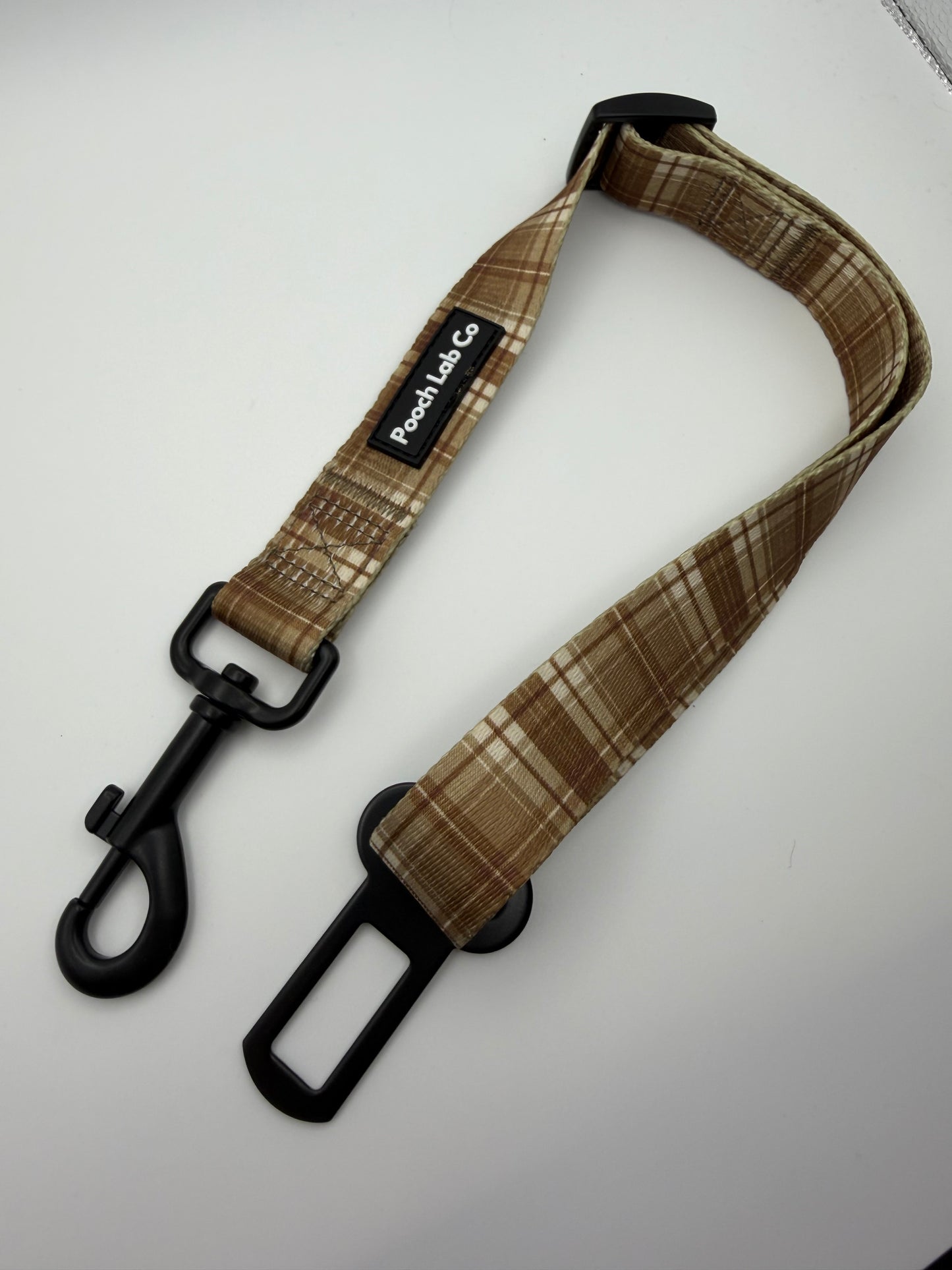 Tartan Dog Seatbelt