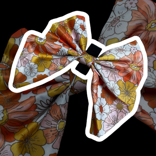 Autumn Floral Bow