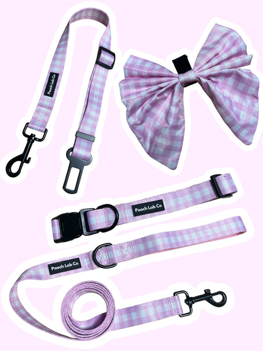 Mini Set Bundle Pink Gingham