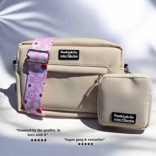 Pooch Walking Bag (Soft Ivory) - Juliet
