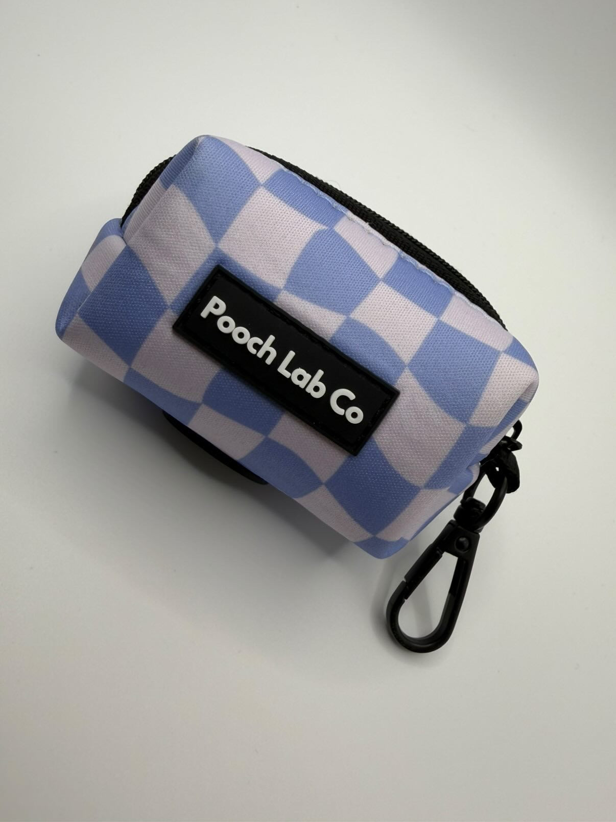 Groovy Gingham Poo Bag Holder