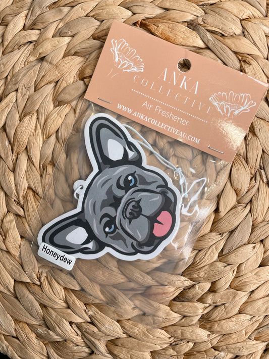 French Bull Dog Grey Air Freshener