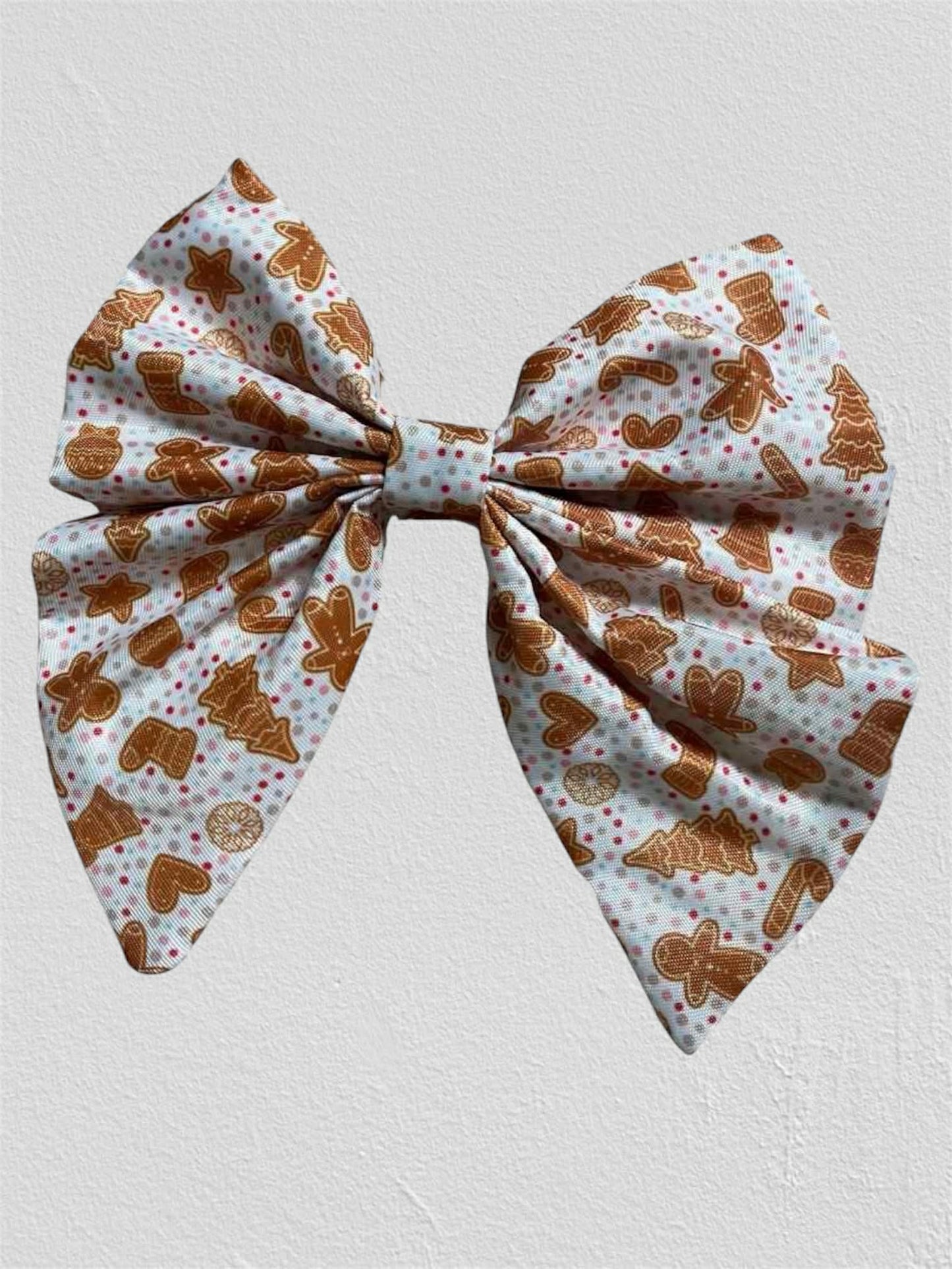Gingerbread Christmas Bow